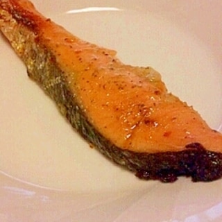 鮭のオリーブオイル焼き
